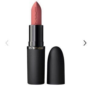 MAC NEW* POWDER KISS SOFT-FOCUS HAZY MATTE LIPSTICK - STAY CURIOUS